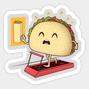 Run Taco Run! Sticker